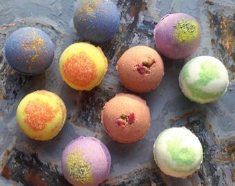 5 Bath Bomb Gift Set, Mother's Day, Bridesmaids Gift, Bath Bomb Gift Set, Gift for mom, Gift for Best Friend, Gift or Valentines Day