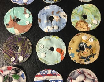 Bamboo backed GTube Pads--variety pack