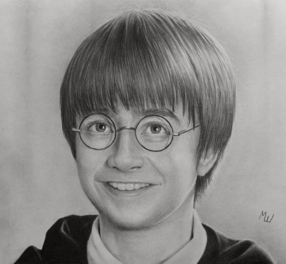  Harry Potter Original Pencil Drawing Harry Potter Pencil 