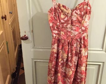LAURA ASHLEY prairie victoriana dress 1960S