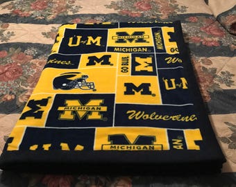 Michigan blanket | Etsy