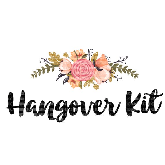 Download Hangover Kit Clipart Sublimation Designs Wedding Party