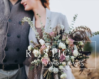 50 Rustic Lightroom presets, lr presets, wedding presets