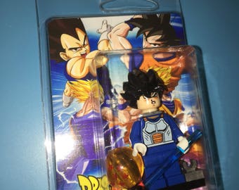 VEGETA Dragon Ball Z Custom Packaged Video Game TV Minifigure