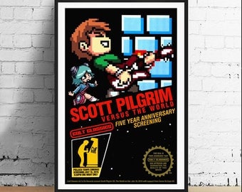 Scott Pilgrim v. The World 11 x 17 Art Print