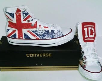 One Direction Custom shoes / converse / 1D
