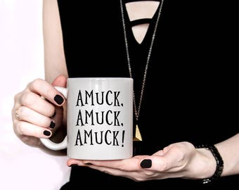 Hocus Pocus Mug | Halloween Mug | Hocus Pocus Theme | Hocus Pocus Movie | Hocus Pocus Costume | "Amuck, Amuck, Amuck!" | 11 oz or 15 oz