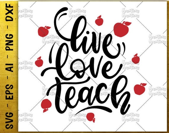 Download Teacher SVG Teacher apple SVG teacher quotes saying print