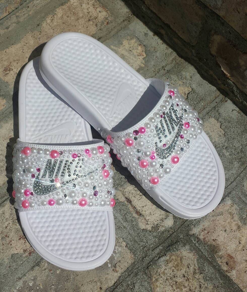 bedazzled slip on shoes