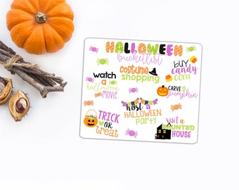 Halloween Bucket List