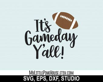 Game Day svg, football svg, silhouette files, svg designs, svg files, svg design, silhouette svg, svgs for Cricut, cricut downloads, dxf