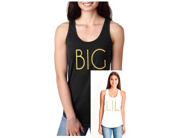 Big Little Sorority Shirts, Big Lil Sorority Reveal, big little shirts, big little tanks, sorority shirts, sorority tanks, big sis, lil sis