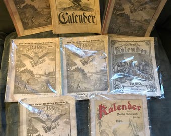 1876 calendars | Etsy