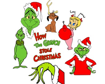 Grinch svg file | Etsy