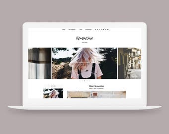 Clementine | Responsive Blogger Template