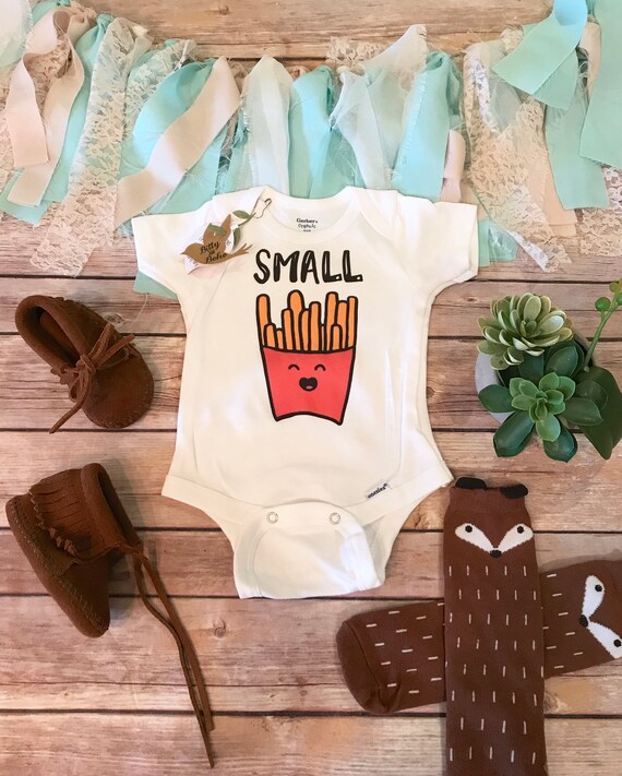 Funny Baby Onesies® Hipster Baby Clothes French Fry Onesie