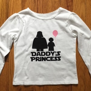 Download Daddy's Princess Star Wars svg