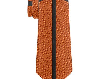 Basketball All Over Neck Tie