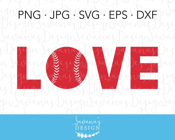 Download Love Softball SVG Love Baseball SVG Baseball Love SVG