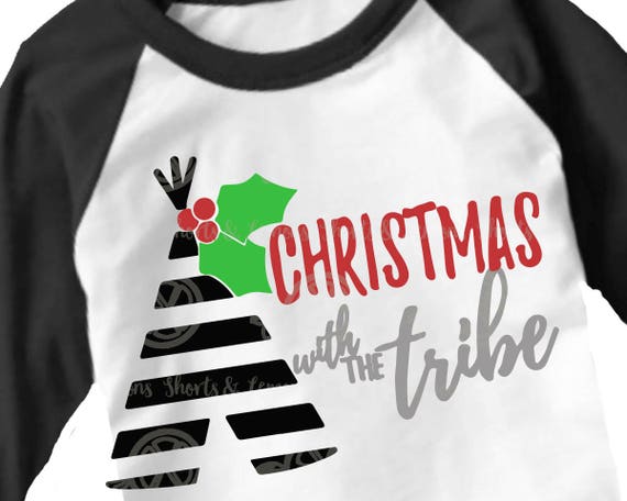 Download Christmas svg Raising my Tribe svg christmas with the tribe