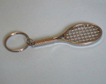 Tennis keychain Tennis gift Gift for tennis Tennis ball Key ring Key chain Toy keychain Tennis set keychain Mini tennis racket Original