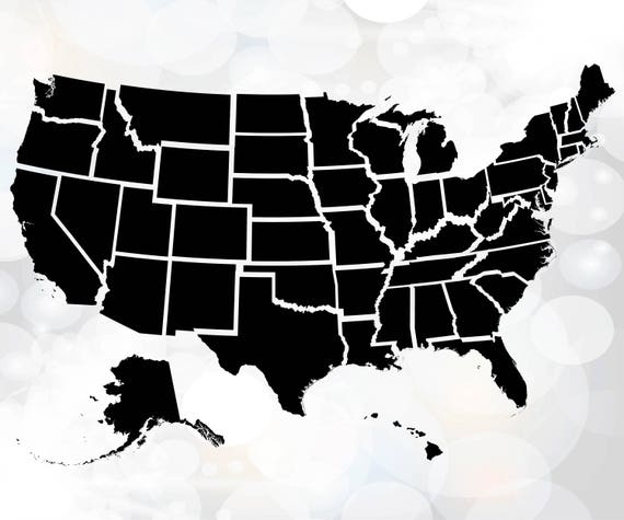 Download USA map SVG States svg USA Svg United States of America