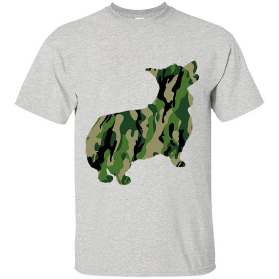 tricolor corgi shirt