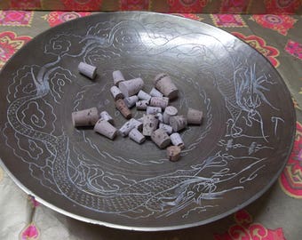 Vintage Brass Decorative Bowl China