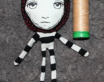 Mini puppet / doll / doll: brooch/pendant/keychain