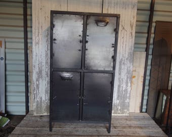 Cabinet industrial Cabinet wood and steel