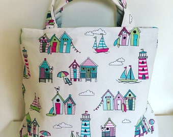 Items similar to Canvas Tote Bag - Embroidered - Nautical on Etsy