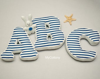 Throw Pillow, Letter Pillow, Baby Pillow, Alphabet Letter, Initial Pillows, Fabric Letters, Alphabet Pillow, Letter Cushion, Custom Pillow