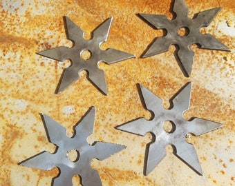 Throwing Stars - 4 Piece Set - Plasma Art