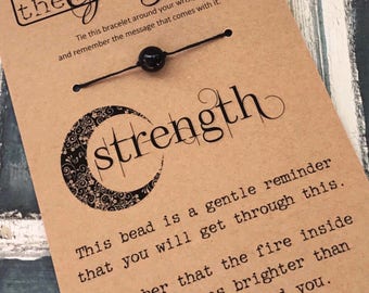 The Giving Bead STRENGTH Bracelet
