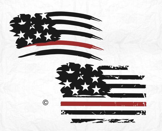 Download Firefighter svg American flag svg Fireman svg Distressed