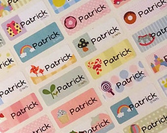 Children Labels | Daycare Labels | School Labels | Boy Labels |Girl Labels | Name Labels |Personalized Labels|Waterproof Labels|Name, SMALL