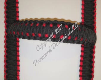 Black Widow 10" Paracord Jeep Grab Handles, Jeep Accessories