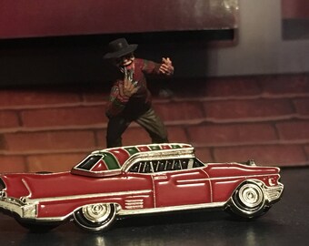 Freddy Krueger Dream Car Horror Enamel Pin