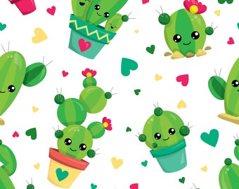 Cactus knit fabric- custom knit fabric -knit fabric -cactus knit -cactus fabric -knit cactus fabric -knit fabric by the yard -cacti fabric