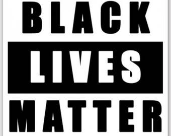 BLACK LIVES MATTER 3" Weatherproof Sticker