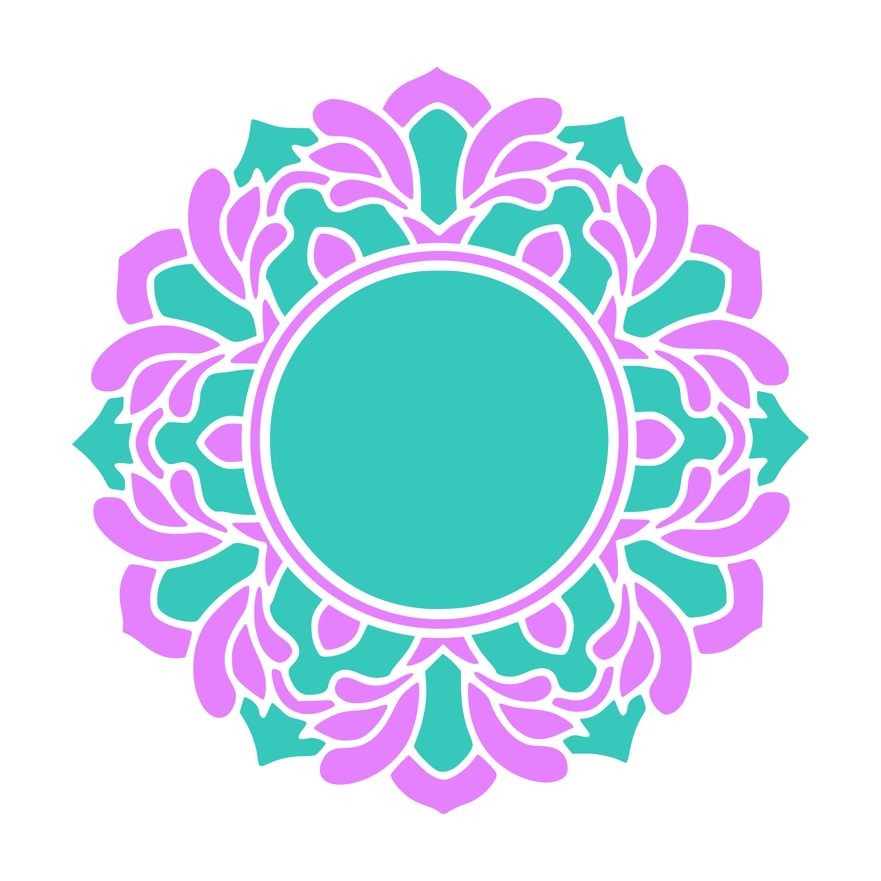 Download Mandala Monogram SVG Mandala SVG Monogram Svg flower svg floral svg floral wreath svg file for ...