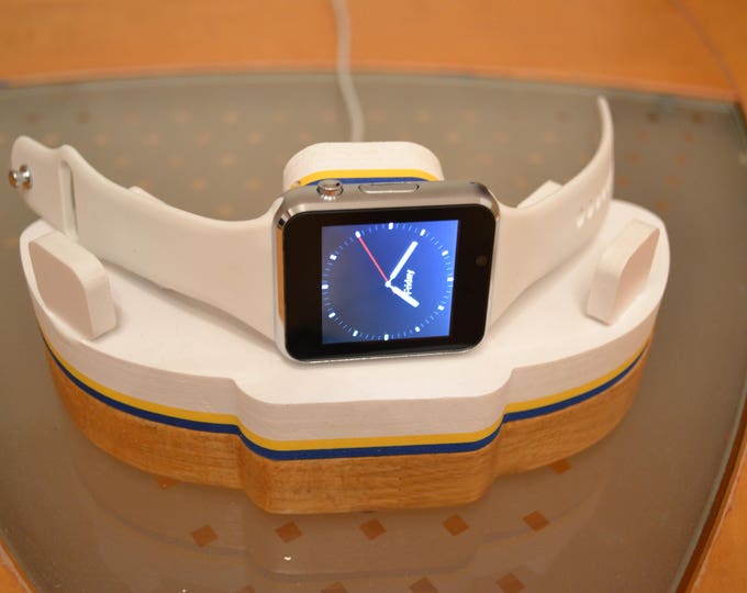 Apple Watch Dock charging station IDOQQ watch stand Cradle docking station for Apple Watch stand wood gift