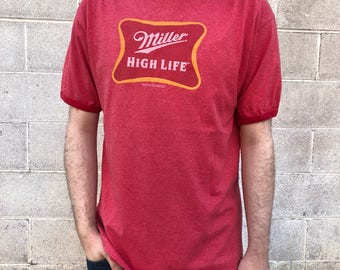 junk food miller high life tee