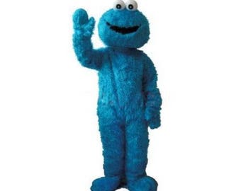 Cookie Monster Style Mascot Costume