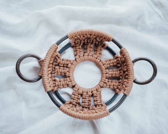 70's Macramé Basket