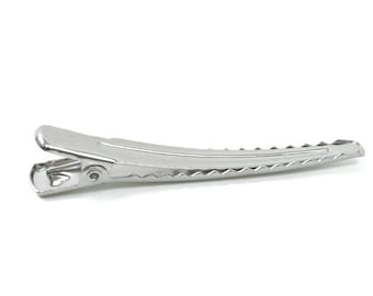 Expo 2 3/8" Alligator Hair Clip Single Prong Teeth Pack of 12