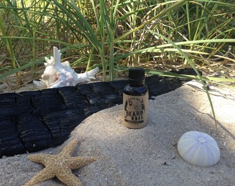Beard Oil - Beard Conditioner - Rustic Men PIRATE COVE/ Bay Rum - 1 oz - Beard Grooming - Beard Care/Beard Gifts/Beard Growth/Beard Products