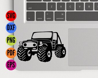 Jeep Svg, Jeep Cut Files, Jeep Dxf, Jeep Eps, Jeep Vector, Jeep Cricut, Jeep Silhouette, Jeep Cameo, Truck Svg, Truck Vector, Truck Eps