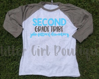 Teacher Tribe Shirts |Teacher Shirts | Teacher Raglan | Grade Level Shirts | Team Teacher Shirts | Love Teacher Team Shirts| Elementary Team
