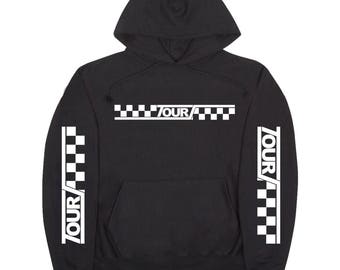 Justin Bieber - Purpose Stadium Tour 2017 / Checkered Tour Hoodie
